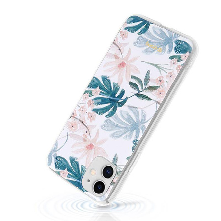 Funda Crong Flower para iPhone 11 (Diseño 01)