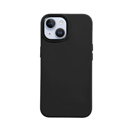 Etui Crong Color Cover LUX Magnetic do iPhone 15 Plus MagSafe Silikon Black