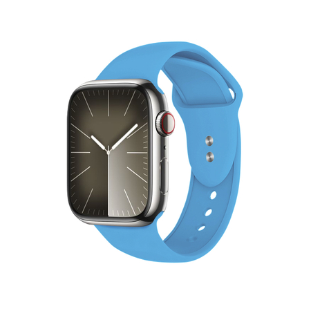 Crong Liquid - Řemínek pro Apple Watch 38/40/41 mm (modrý)