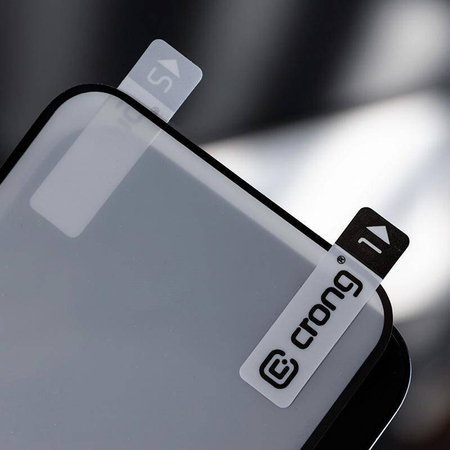 Crong 7D Nano Flexible Glass - Нечупливо 9H хибридно стъкло за целия екран на Xiaomi POCO M4 Pro 5G