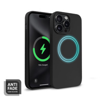 Crong Color Cover Magnetic - iPhone 15 Pro Max MagSafe Hülle (Schwarz)