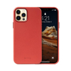 Husă Crong Essential - iPhone 12 Pro Max din piele ecologică (roșu)