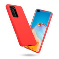 Crong Color Cover - Flexible Case for Huawei P40 Pro (Red)