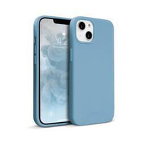 Crong Color Cover - Silikonowe etui do iPhone'a 13 mini (błękitny)