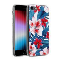 Crong Flower Case – Etui iPhone SE / 8 / 7 (wzór 03)