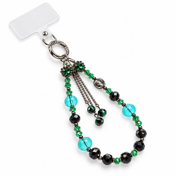 Crong Phone Charm Emerald Bow – smycz do telefonu na nadgarstek z ozdobną kokardą