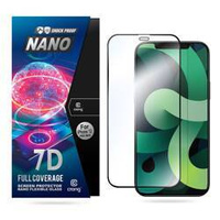 Crong 7D Nano Flexible Glass - Szkło hybrydowe 9H na cały ekran iPhone 12 Pro Max